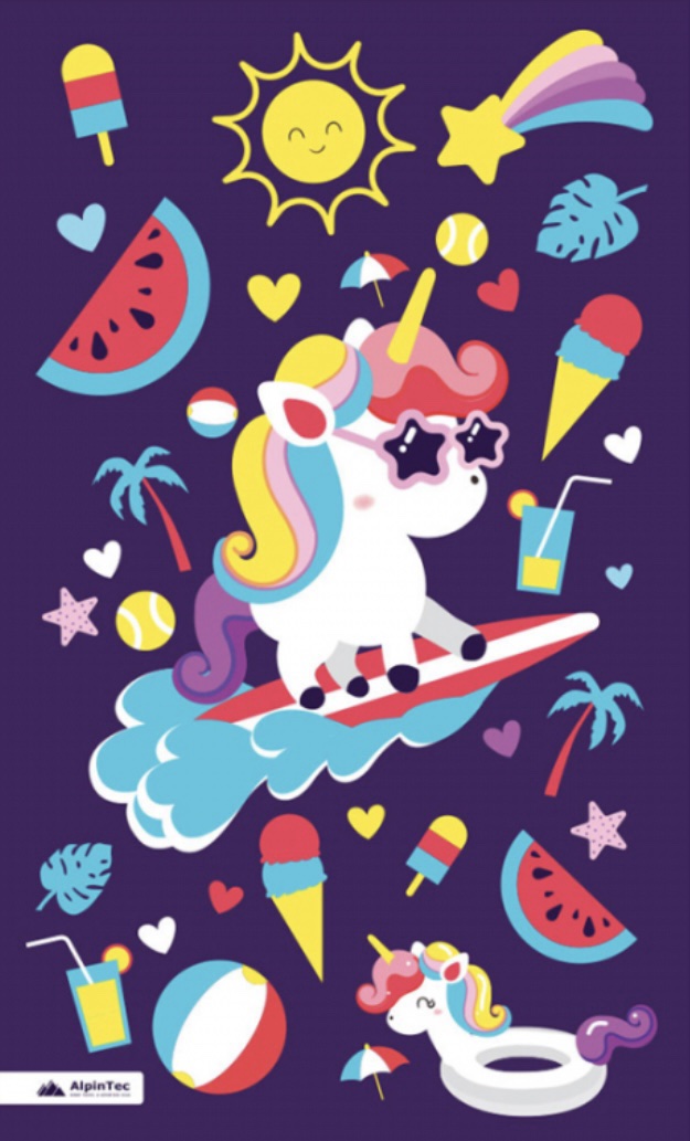 Microfiber | Dryfast • Surfing Pony 70x120