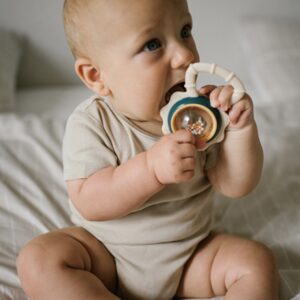 Κουδουνίστρα με μασητικό BabyOno